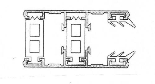 Alu-Thermo-Randsystem 16 (Komplettsystem Alu+Distanz+Alu)